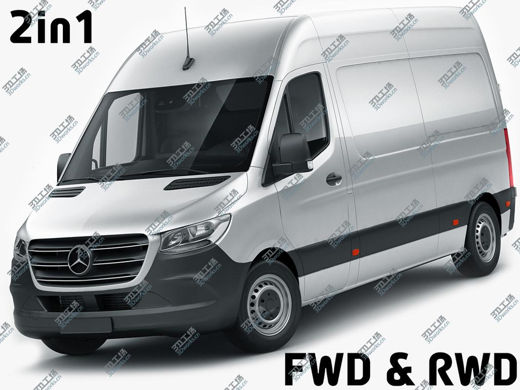 images/goods_img/20210113/Mercedes Sprinter 2018 high roof 3D model/1.jpg